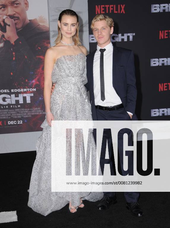 Westwood, CA, U.S. - 13 December 2017 - Westwood, California - Lucy Fry, Daniel Webber. Netflix s Bright Los Angeles Premiere held at Regency Village Theatre in Westwood. Photo Credit: AdMedia Westwood U.S. - ZUMAa123 20171213_zaa_a123_170