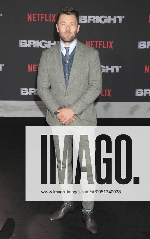 Los Angeles, California, United States - December 13th 2017 - Los Angeles, California USA - Actor JOE EGGERTON at Bright Premiere held at the Regency Theater Village, Westwood, CA. Los Angeles United States - ZUMAf05_ 20171213_zaf_f05_014