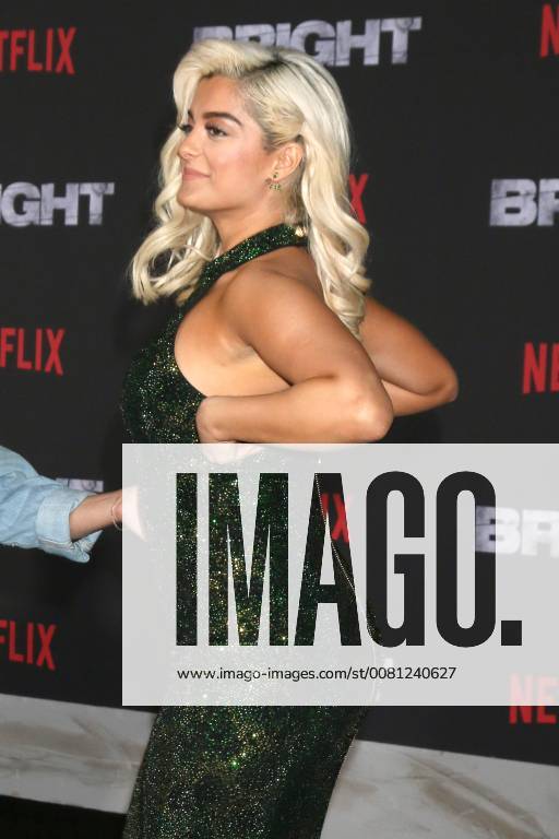LOS ANGELES - DEC 13: Bebe Rexha at the Bright Premiere at Village Theater on December 13, 2017 in Westwood, CA