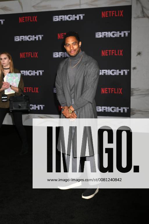 LOS ANGELES - DEC 13: Brandon Bell at the Bright Premiere at Village Theater on December 13, 2017 in Westwood, CA