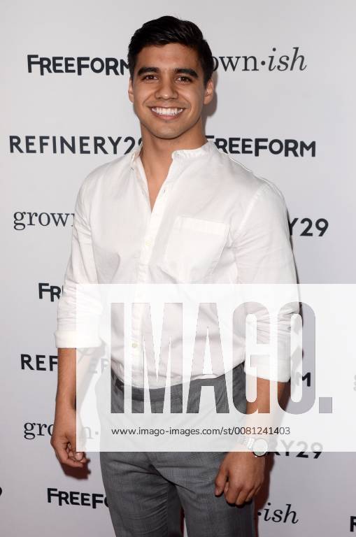 LOS ANGELES - DEC 13: Jordan Buhat at the Grown-ish Premiere Screening at the Lure Nightclub on December 13, 2017 in Hollywood, CA