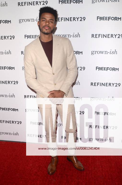 LOS ANGELES - DEC 13: Trevor Jackson at the Grown-ish Premiere Screening at the Lure Nightclub on December 13, 2017 in Hollywood, CA