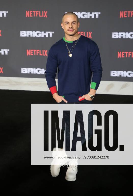 WESTWOOD, CA - DECEMBER 13: Casper Smart, at Premiere Of Netflix s Bright at The Regency Village Theatre, In Hollywood, California on December 13, 2017.