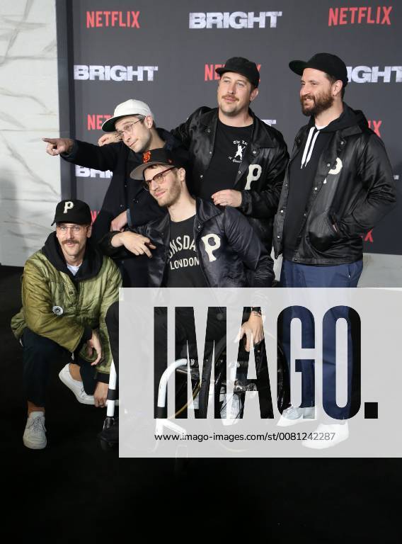 WESTWOOD, CA - DECEMBER 13: Portugal the Man, at Premiere Of Netflix s Bright at The Regency Village Theatre, In Hollywood, California on December 13, 2017.