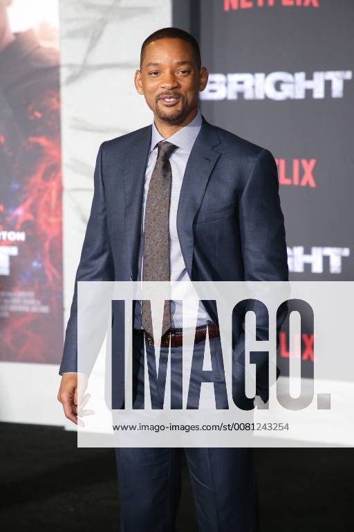 Will Smith at the Bright Netflix movie premiere on 13 12 2017 in Los Angeles at Netflix s Bright Film Premiere in Los Angeles 2017