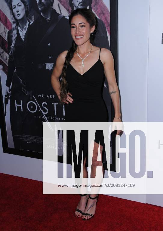 Beverly Hills, CA, U.S. - 14 December 2017 - Beverly Hills, California - Q orianka Kilcher. Hostiles Los Angeles Premiere held at Samuel Goldwyn Theater in Beverly Hills. Photo Credit: AdMedia Beverly Hills U.S. - ZUMAa123 20171214_zaa_a123_005