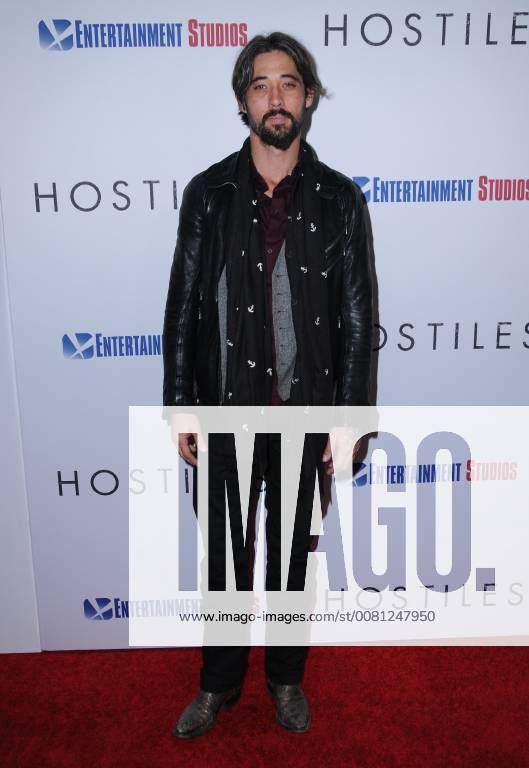 Beverly Hills, CA, U.S. - 14 December 2017 - Beverly Hills, California - Ryan Bingham. Hostiles Los Angeles Premiere held at Samuel Goldwyn Theater in Beverly Hills. Photo Credit: AdMedia Beverly Hills U.S. - ZUMAa123 20171214_zaa_a123_025