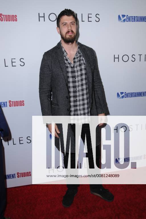 Beverly Hills, CA, U.S. - 14 December 2017 - Beverly Hills, California - Toby Kebble. Hostiles Los Angeles Premiere held at Samuel Goldwyn Theater in Beverly Hills. Photo Credit: AdMedia Beverly Hills U.S. - ZUMAa123 20171214_zaa_a123_037