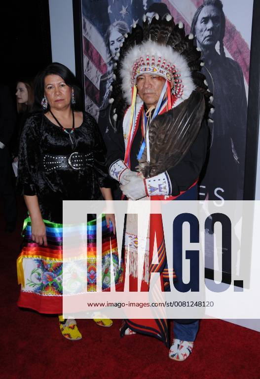 Beverly Hills, CA, U.S. - 14 December 2017 - Beverly Hills, California - Two Bulls, Chief Philip Whiteman. Hostiles Los Angeles Premiere held at Samuel Goldwyn Theater in Beverly Hills. Photo Credit: AdMedia Beverly Hills U.S. - ZUMAa123 20171214_zaa_a123_041
