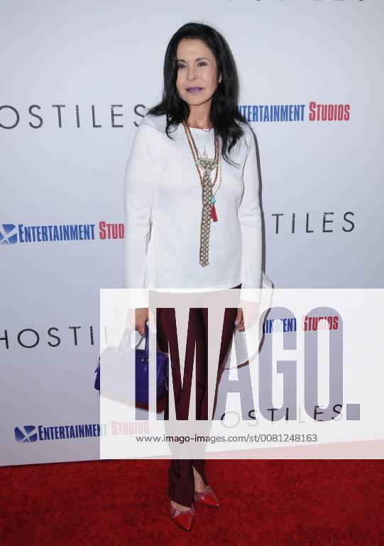 Beverly Hills, CA, U.S. - 14 December 2017 - Beverly Hills, California - Maria Conchita Alonso. Hostiles Los Angeles Premiere held at Samuel Goldwyn Theater in Beverly Hills. Photo Credit: AdMedia Beverly Hills U.S. - ZUMAa123 20171214_zaa_a123_048