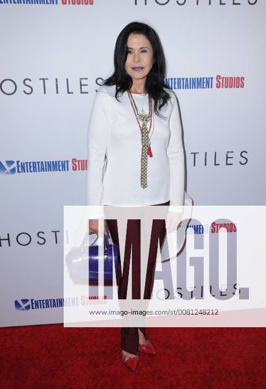 Beverly Hills, CA, U.S. - 14 December 2017 - Beverly Hills, California - Maria Conchita Alonso. Hostiles Los Angeles Premiere held at Samuel Goldwyn Theater in Beverly Hills. Photo Credit: AdMedia Beverly Hills U.S. - ZUMAa123 20171214_zaa_a123_059