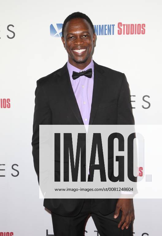 BEVERLY HILLS, CA - DECEMBER 14: Newton Mayenge, at Premiere Of Entertainment Studios Motion Pictures Hostiles at Samuel Goldwyn Theater, In Beverly Hills, California on December 14, 2017.