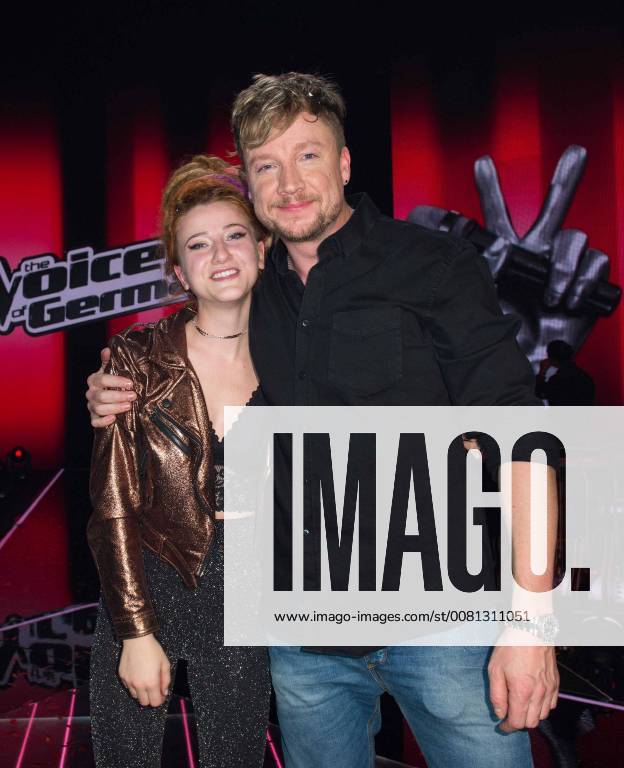 Berlin, Germany - Winner Natia Todua (L) poses with her coach Samu Haber after winning the finals of The Voice of Germany at Studio Berlin Adlershof on December 17, 2017 in Berlin, Germany Berlin Germany - ZUMAny1_ 20171220_zaf_ny1_014