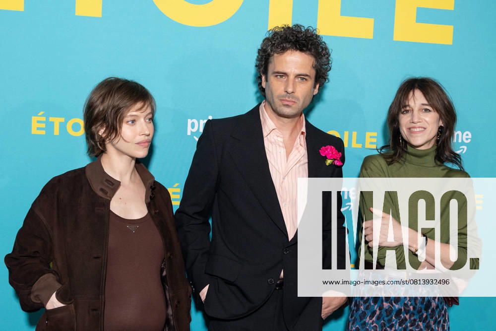 Etoile Prime Video serie Premiere Lou de Laage, Luke Kirby, Charlotte Gainsbourg attend Etoile Prime Video serie Premiere at Galerie Bourbon on April 23, 2025 in Paris, France. Photo by Nasser Berzane ABACAPRESS.COM Paris France