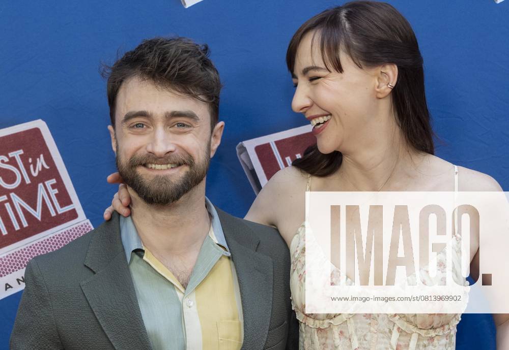Daniel Racliffe and Erin Darke attend opening night on Broadway for musical Just in Time at Circle in the Square Theatre in New York on April 23, 2025 New York USA - ZUMAr339 20250423_znp_r339_057