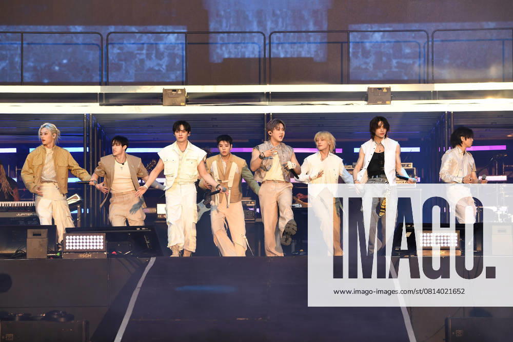 Stray Kids performing at British Summertime 2024 LONDON, ENGLAND - JULY 14: Stray Kids performing at British Summertime, Hyde Park on July 14, 2024 in London, England. CAP MAR MAR Great Britain