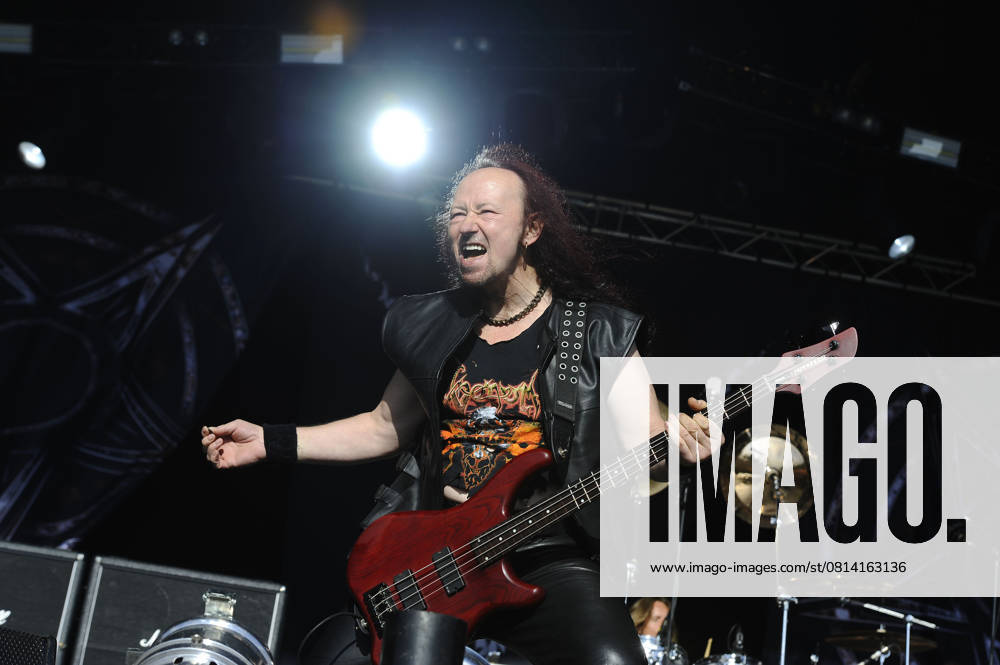 Venom performing at Bloodstock Open Air Festival DERBYSHIRE, ENGLAND - AUGUST 12: Cronos(Conrad Lant) of Venom performing at Bloodstock Open Air Festival, Catton Park on August 12, 2016 in Derbyshire, England. CAP MAR MAR Great Britain