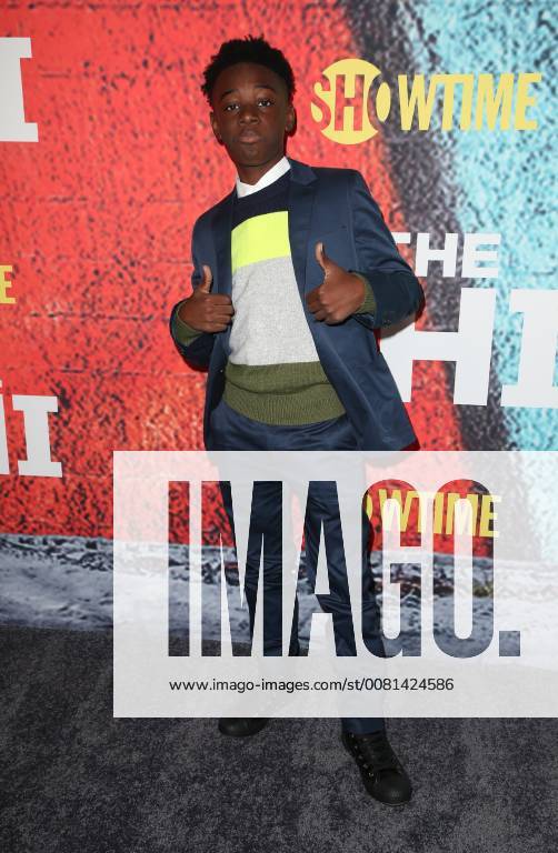LOS ANGELES, CA - January 3: Alex Hibbert, at 29th Premiere Of Showtime s The Chi at The Downtown Independent in Los Angeles, California on January 3, 2018.