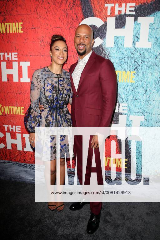 Angela Rye and common at the the Chi Showtime series premiere on 3 01 2018 in Los Angeles Showtime s the Chi TV series Los Angeles premiere in Los Angeles 2018