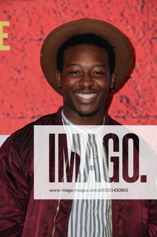 Los Angeles, California, U.S. - Brandon Michael Hall at Premiere of Showtimes new series TheChi held at Downtown Independent in Los Angeles. Los Angeles U.S. - ZUMAa123 20180103_zaa_a123_063