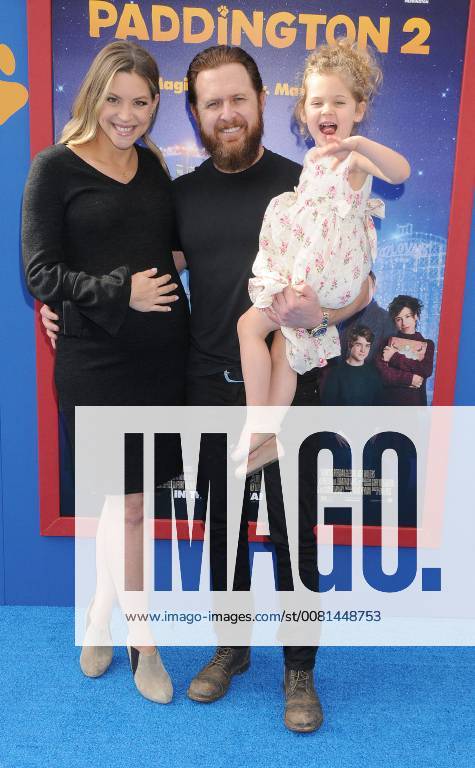 Los Angeles, California, United States - January 6th 2018 - Los Angeles, California USA - Actor AJ BUCKLEY, family at Paddington 2 Premiere held at the Regency Village Theater, Westwood, CA. Los Angeles United States - ZUMAf05_ 20180106_zaf_f05_013
