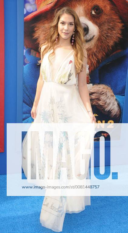 Los Angeles, California, United States - January 6th 2018 - Los Angeles, California USA - Dancer ALLISON HOLKER at Paddington 2 Premiere held at the Regency Village Theater, Westwood, CA. Los Angeles United States - ZUMAf05_ 20180106_zaf_f05_018