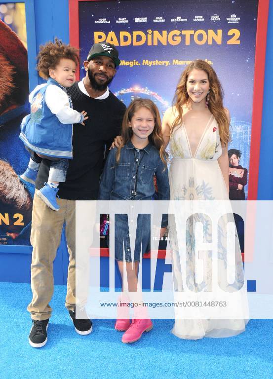 Los Angeles, California, United States - January 6th 2018 - Los Angeles, California USA - STEPHEN BOSS, MADDOX LAUREL BOSS, WESLIE FOWLER Dancer ALLISON HOLKER at Paddington 2 Premiere held at the Regency Village Theater, Westwood, CA. Los Angeles United States - ZUMAf05_ 20180106_zaf_f05_022