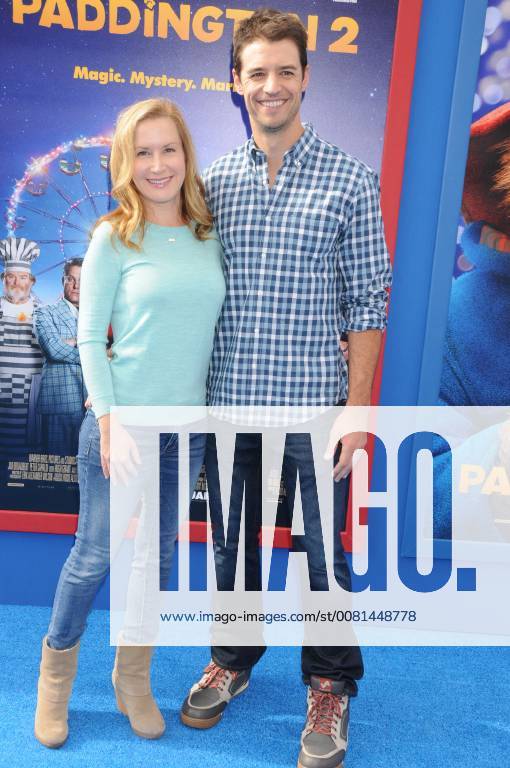 Los Angeles, California, United States - January 6th 2018 - Los Angeles, California USA - Actress ANGELA KINSEY, Actor JOSH SNYDER at Paddington 2 Premiere held at the Regency Village Theater, Westwood, CA. Los Angeles United States - ZUMAf05_ 20180106_zaf_f05_035