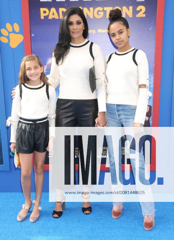 Los Angeles, California, United States - January 6th 2018 - Los Angeles, California USA - Actress RACHEL ROY, family at Paddington 2 Premiere held at the Regency Village Theater, Westwood, CA. Los Angeles United States - ZUMAf05_ 20180106_zaf_f05_069