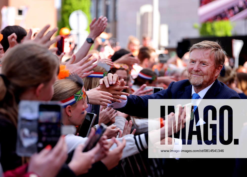 Koningsdag King Willem-Alexander during Kingsday in Doetinchem. Â
