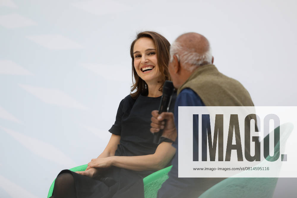 Natalie Portman participates in ChangeNow climate summit Natalie Portman appears on ChangeNow summit closing day 443432 2025 04 26 Paris France Portman, Natalie