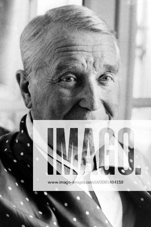 MAURICE CHEVALIER M PORTRAIT ; 4 JUNE 1963,