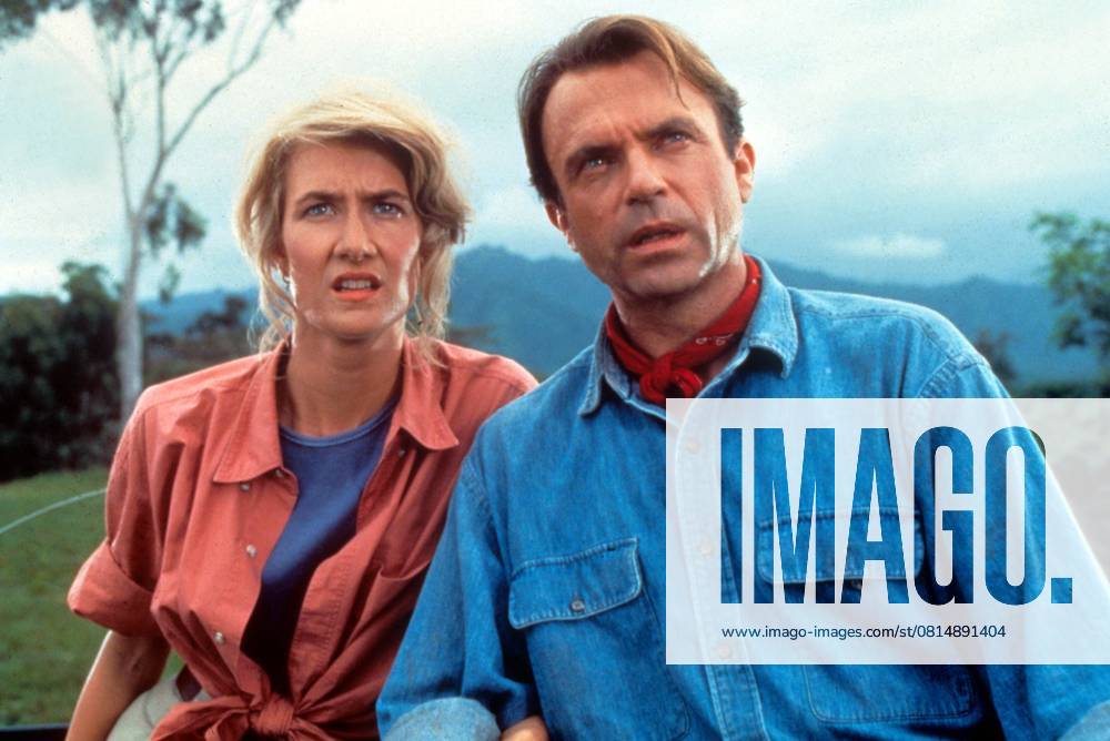Jurassic Park (1993) - filmstill Jurassic Park (1993) Sam Neill & Laura Dern - - -