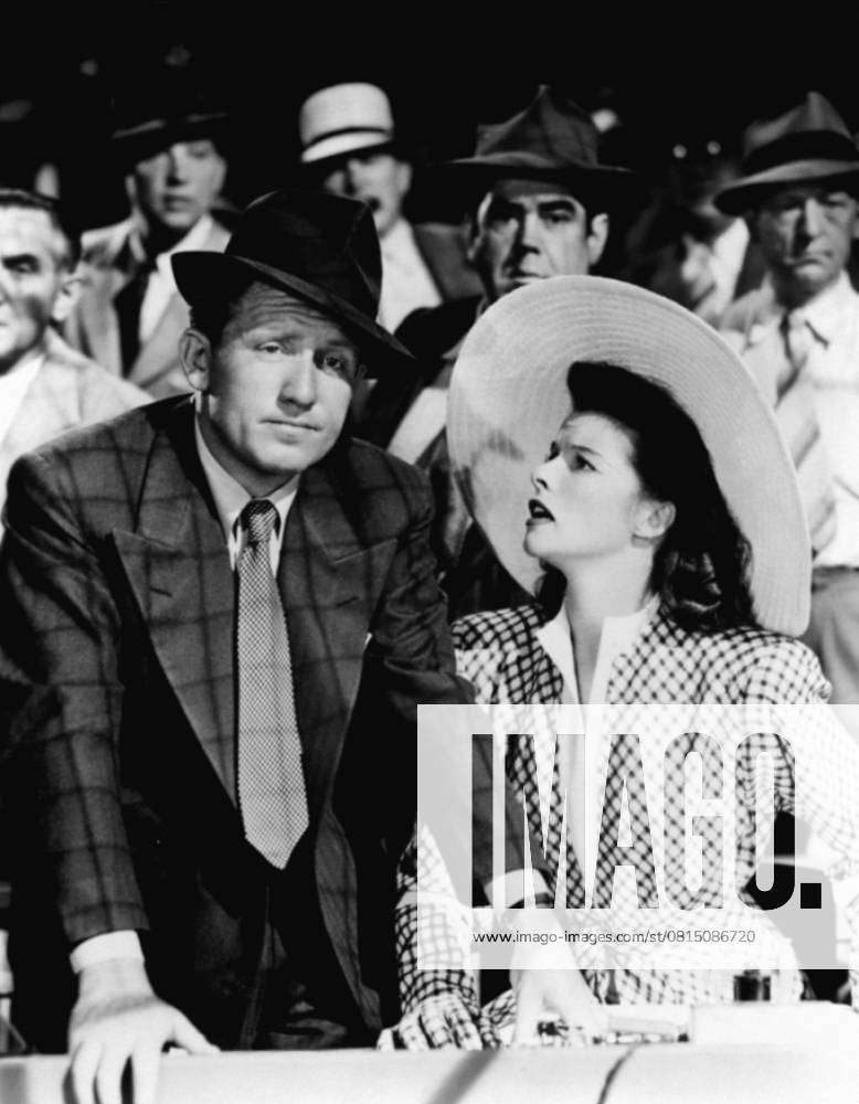 Woman of the Year - filmstill Spencer Tracy & Katharine Hepburn in Woman of the Year