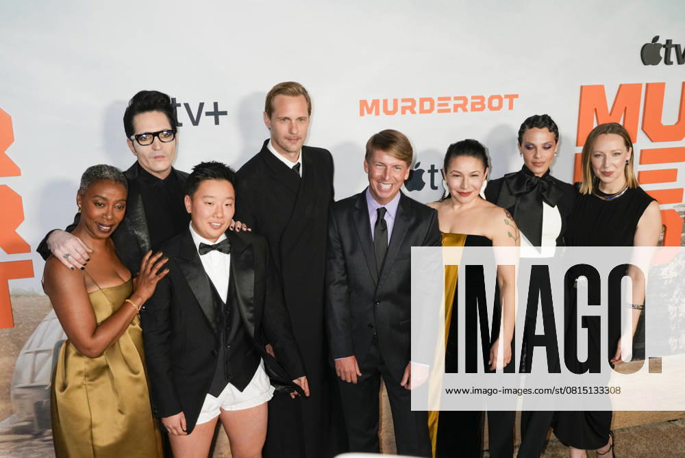 Murderbot New York Premiere Cast L-R: Noma Dumezweni, David Dastmalchian, SAbrina Wu, Alexander Skarsgard, Jack McBrayer, Tamara Podemski, Tattiawna Jones, Anna Konkle attends the Murderbot New York Premiere by Apple TV held at Regal Union Square Cinemas in New York City, Monday April 28, 2025. Jennifer Graylock-Graylock.com, Credit:Jennifer Graylock-Graylock.com Avalon United States, New York, New York, Regal Union Square Cinema