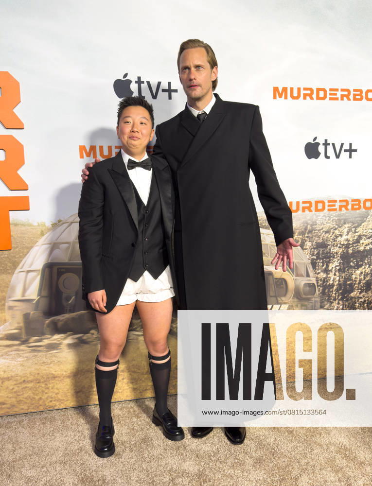 Murderbot New York Premiere L-R: Sabrina Wu, Alexander Skarsgard attends the Murderbot New York Premiere by Apple TV held at Regal Union Square Cinemas in New York City, Monday April 28, 2025. Jennifer Graylock-Graylock.com, Credit:Jennifer Graylock-Graylock.com Avalon United States, New York, New York, Regal Union Square Cinema