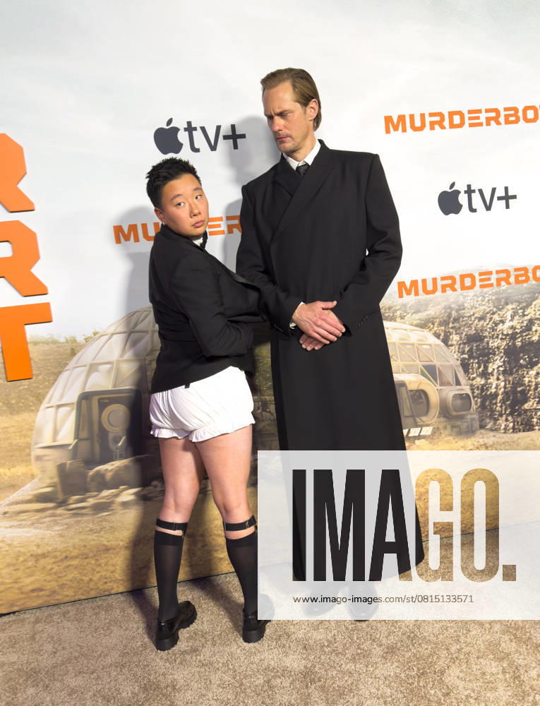 Murderbot New York Premiere L-R: Sabrina Wu, Alexander Skarsgard attends the Murderbot New York Premiere by Apple TV held at Regal Union Square Cinemas in New York City, Monday April 28, 2025. Jennifer Graylock-Graylock.com, Credit:Jennifer Graylock-Graylock.com Avalon United States, New York, New York, Regal Union Square Cinema