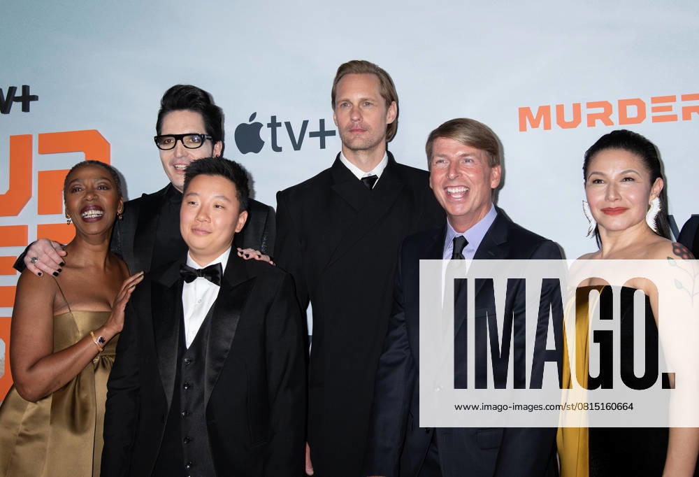 Global Premiere of the Apple TV+ sci-fi comedic thriller series Murderbot at the Regal Union Square Featuring: Noma Dumezweni, David Dastmalchian, Sabrina Wu, Alexander Skarsgard, Jack McBrayer, Tamara Podemski, Tattiawna Jones and Anna Konkle Where: New York, New York, United States When: 28 Apr 2025 Credit: Janet Mayer INSTARimages.com . NOT FOR USE BY NEWSPAPERS BASED IN THE UK.