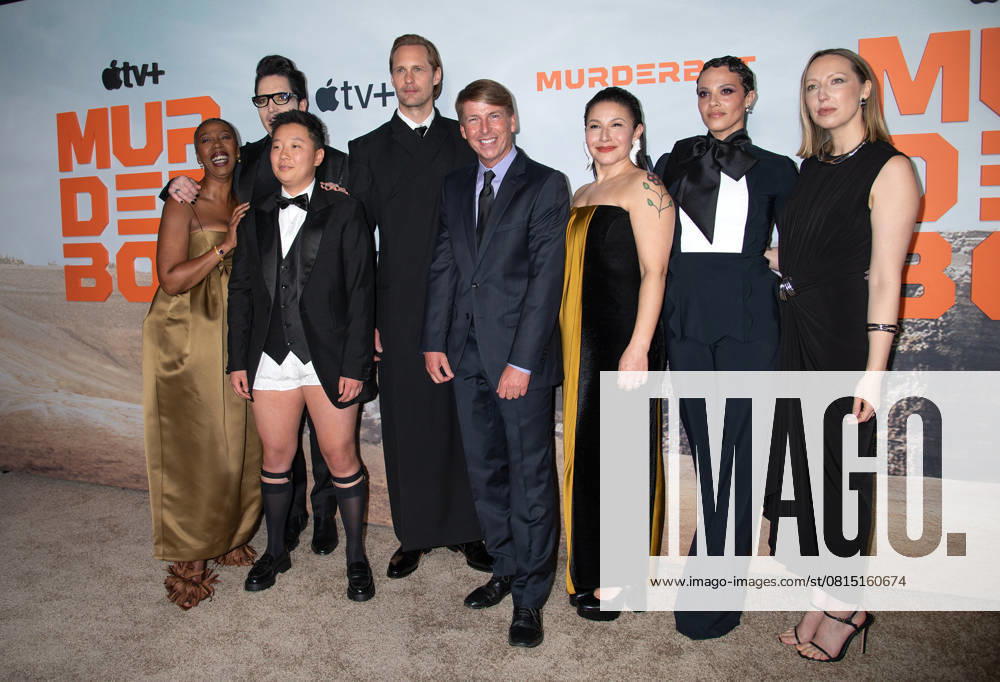 Global Premiere of the Apple TV+ sci-fi comedic thriller series Murderbot at the Regal Union Square Featuring: Noma Dumezweni, David Dastmalchian, Sabrina Wu, Alexander Skarsgard, Jack McBrayer, Tamara Podemski, Tattiawna Jones and Anna Konkle Where: New York, New York, United States When: 28 Apr 2025 Credit: Janet Mayer INSTARimages.com . NOT FOR USE BY NEWSPAPERS BASED IN THE UK.