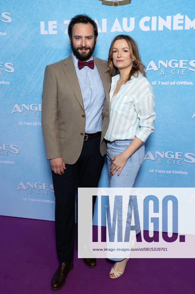 Anges & Cie Paris Film Premiere Julien Pestel and his wife Marion Creusvaux attends Anges & Cie Paris Film Premiere at Publicis Cinemas on April 29, 2025 in Paris, France. Photo by Nasser Berzane ABACAPRESS.COM Paris France