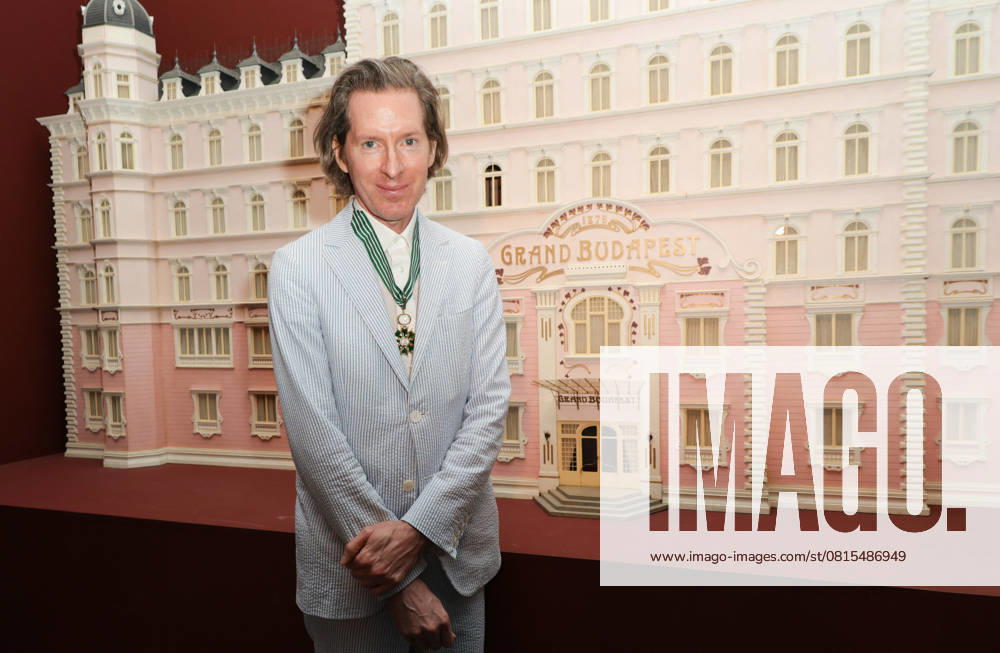Wes Anderson receives the insignia of Chevalier de lOrdre des Arts et des Lettres from Rachida Dati, Minister of Culture, at the Cinémathèque française in Paris American director Wes Anderson receives the insignia of Chevalier de lOrdre des Arts et des Lettres from Rachida Dati, Minister of Culture, à la Cinémathèque française à Paris, le 30 avril 2025, en présence de C Gavras Coadic Guirec Bestimage American director Wes Anderson receives the insignia of Chevalier de lOrdre des Arts et des Lettres from Rachida Dati, Minister of Culture, at the Cinémathèque Française in Paris, on April 30, 2025, in the presence of C Gavras Paris France