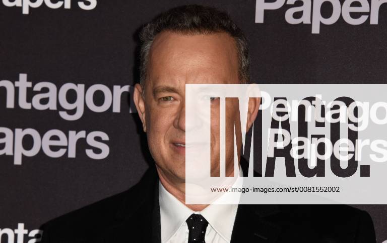 Pentagon Papers Premiere in Paris Tom Hanks ( acteur ) CELEBRITES : Avant premiere du film PENTAGON PAPERS - Paris - 13 01 2018 FedericoPestellini Panoramic