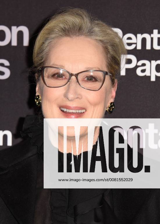Meryl Streep ( actrice ) CELEBRITES : Avant premiere du film PENTAGON PAPERS - Paris - 13 01 2018 FedericoPestellini Panoramic
