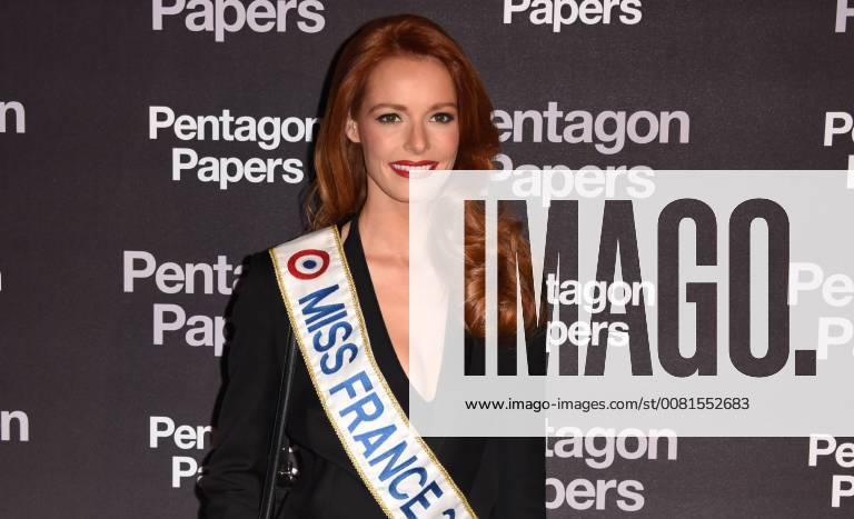 Maeva Coucke ( miss france 2018 ) CELEBRITES : Avant premiere du film PENTAGON PAPERS - Paris - 13 01 2018 FedericoPestellini Panoramic