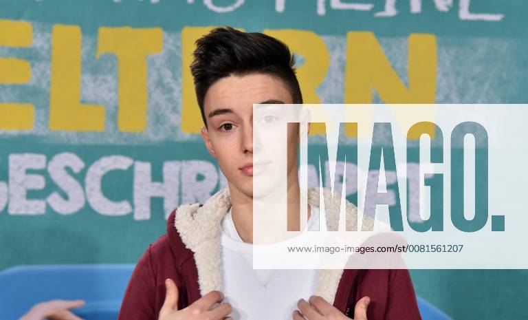 The actor and musician Mario Novembre posing on 14 01 2018 in Cologne at the premiere of the movie help I my parents shrunk 01 in German cinemas coming on 18