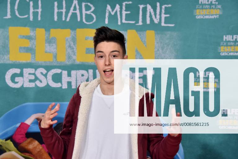 The actor and musician Mario Novembre posing on 14 01 2018 in Cologne at the premiere of the movie help I my parents shrunk 01 in German cinemas coming on 18