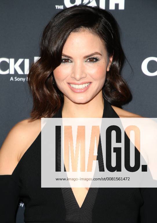 PASADENA, CA - JANUARY 14: Katrina Law, at Photo Call For Crackle s The Oath at The Langham Huntington in Pasadena, California on January 14, 2018.