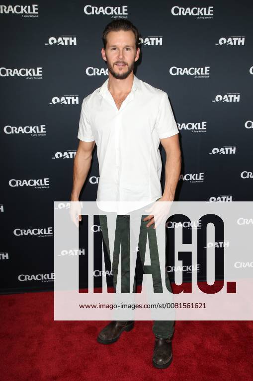 PASADENA, CA - JANUARY 14: Ryan Kwanten, at Photo Call For Crackle s The Oath at The Langham Huntington in Pasadena, California on January 14, 2018.