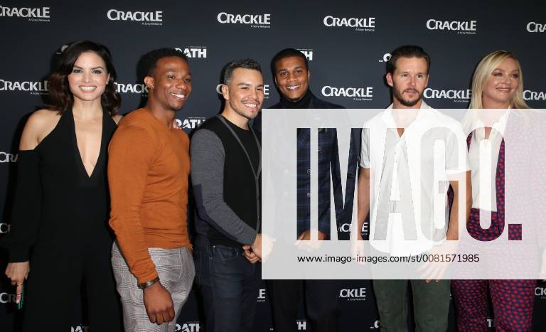 Crackle Serienpremiere in Pasadena January 15, 2018 - Pasadena, CA, U.S. - 15 January 2018 - Pasadena, California - Katrina Law, Arlen Escarpeta, Joseph Julian Soria, Cory Hardrict, Ryan Kwanten, Elisabeth Rohm. â€oeThe Oath†Photo Opp with the cast of Crackleâ€⠢s new drama series at The Winter TCA. Photo Credit: AdMedia Pasadena U.S. - ZUMAa123 20180115_zaa_a123_009