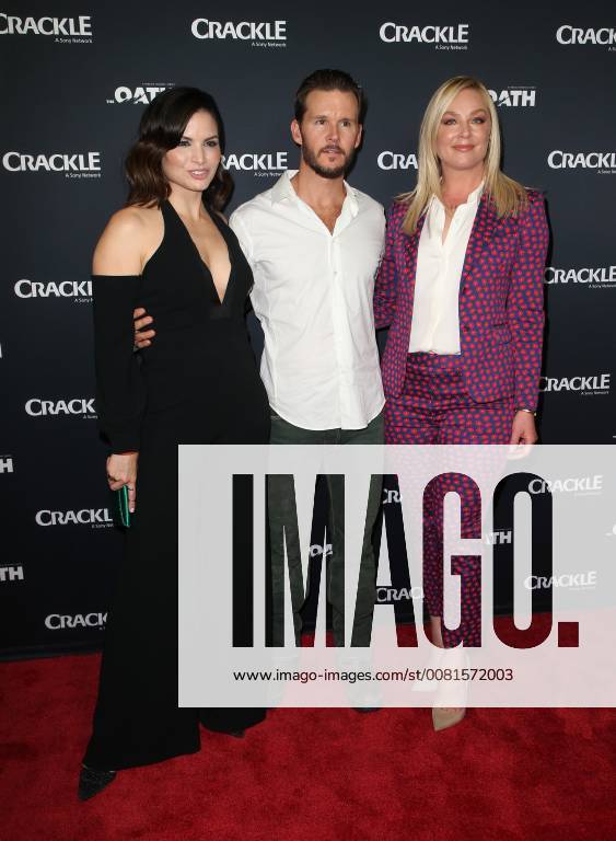 Crackle Serienpremiere in Pasadena January 15, 2018 - Pasadena, CA, U.S. - 15 January 2018 - Pasadena, California - Katrina Law, Ryan Kwanten, Elisabeth Rohm. â€oeThe Oath†Photo Opp with the cast of Crackleâ€⠢s new drama series at The Winter TCA. Photo Credit: AdMedia Pasadena U.S. - ZUMAa123 20180115_zaa_a123_016
